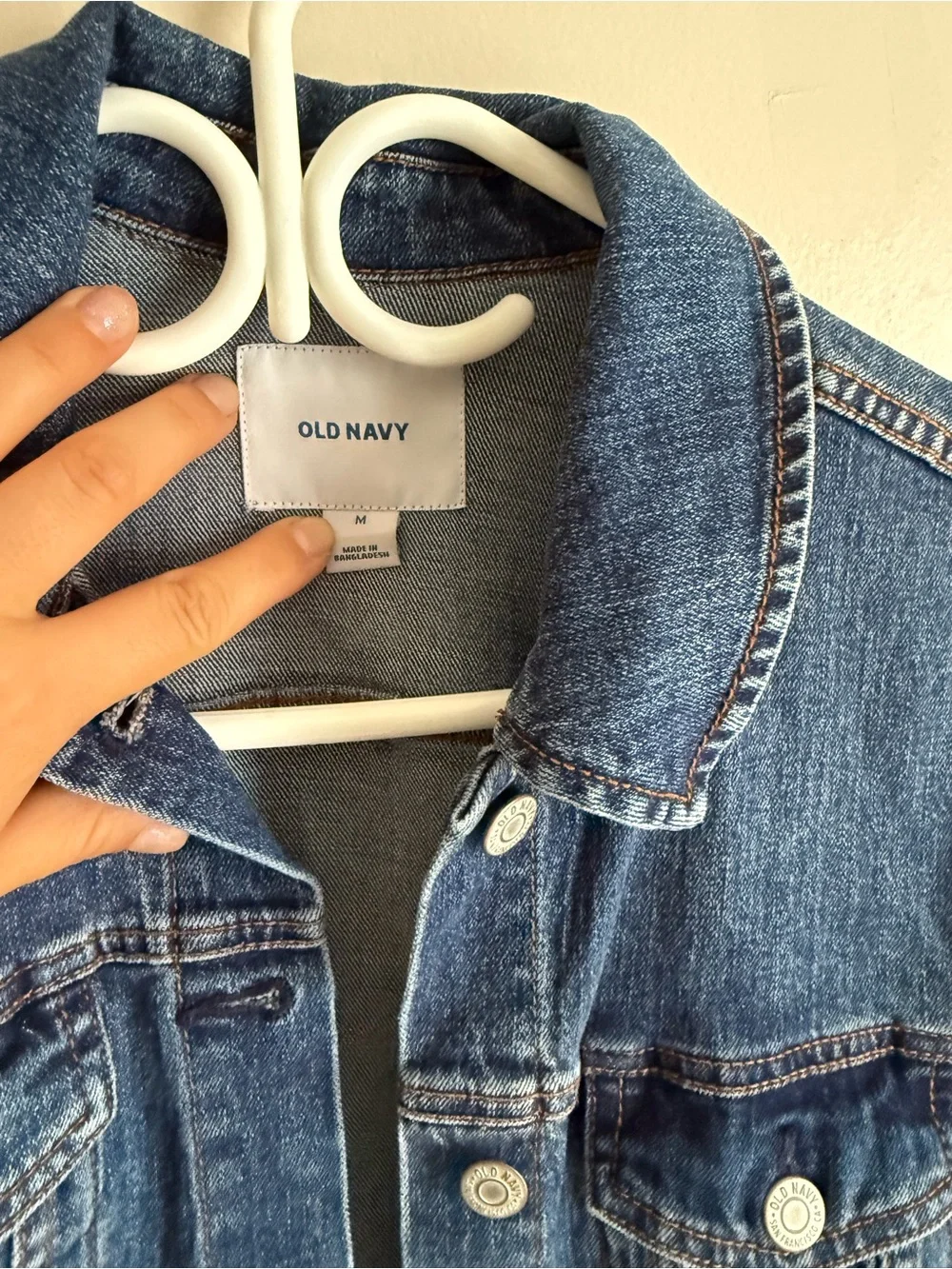 Old Navy Medium Blue Denim Jacket